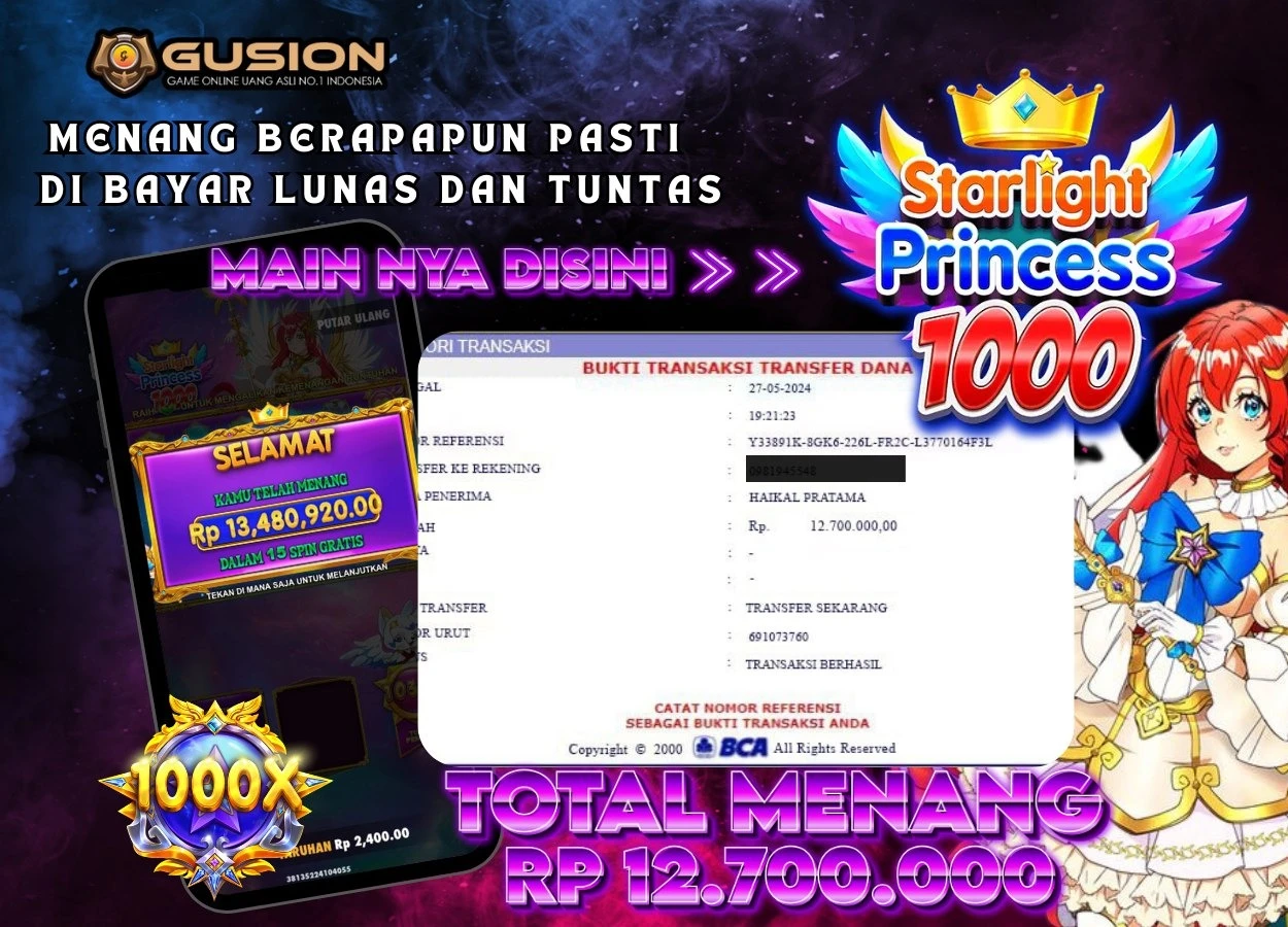 STAR LIGHT PRINCESS 1000 GACOR